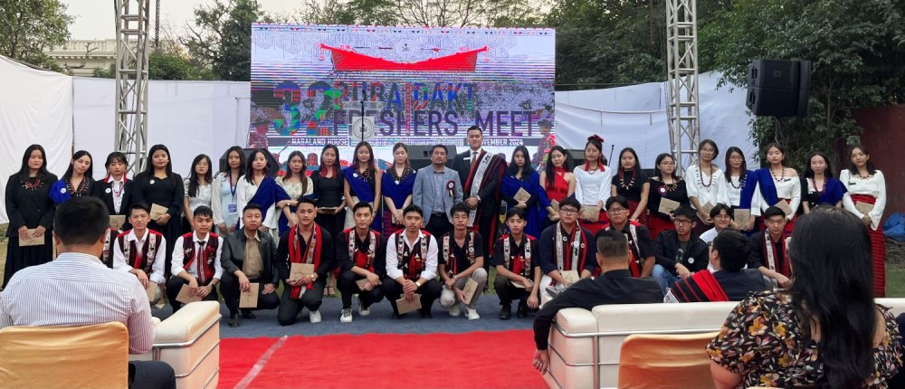 Delhi Ao Students’ Union held its 32nd Freshers’ Day at Nagaland House, Delhi on November 15.